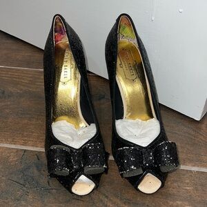 Ted baker glitter heels